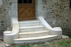 Escalier / perron  du XIXe siècle