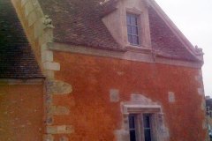 Lucarne et fenêtre à meneau XVIe siècle