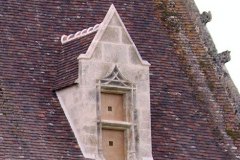 Lucarne de manoir XVe siècle